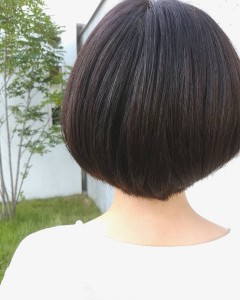 ショートボブ&#x2702;